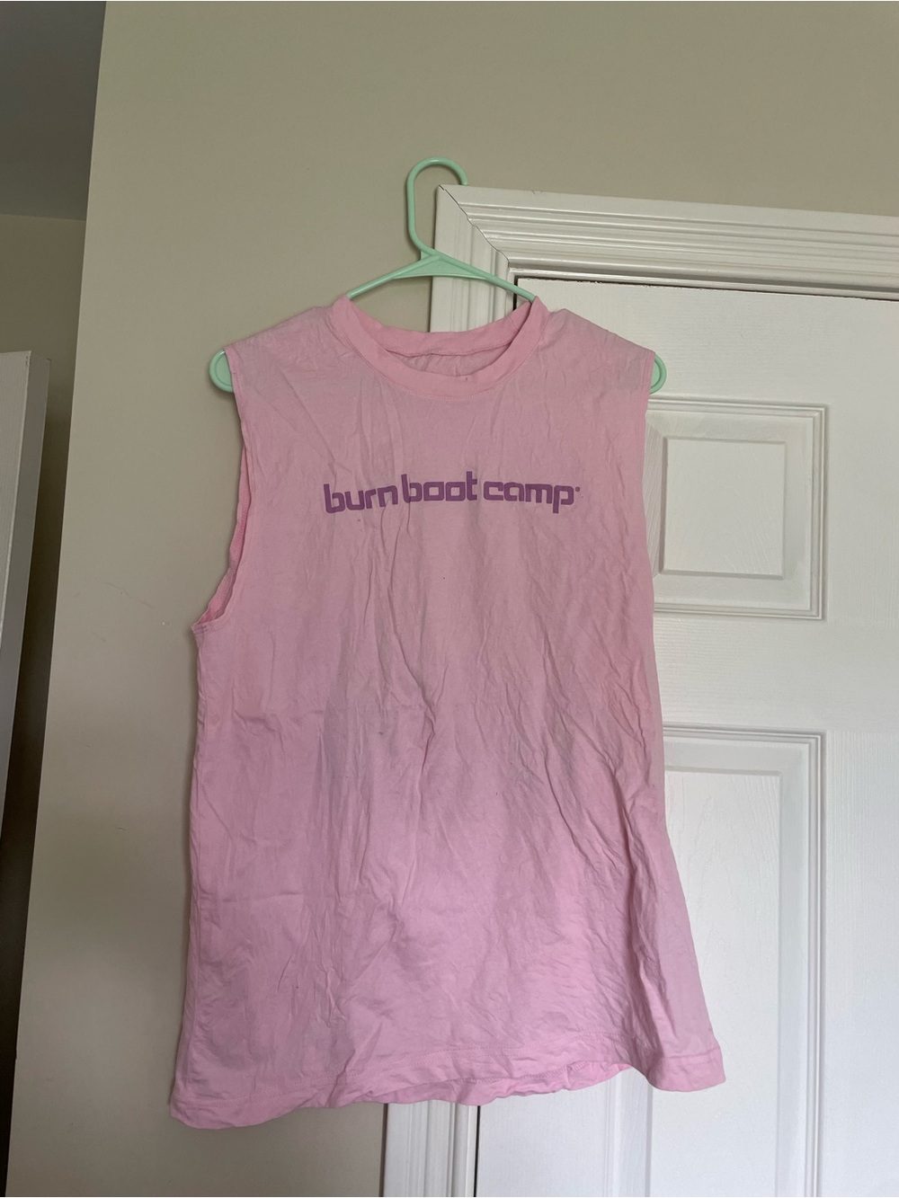 Burn Boot Camp Women’s Pink Sleeveless Tank